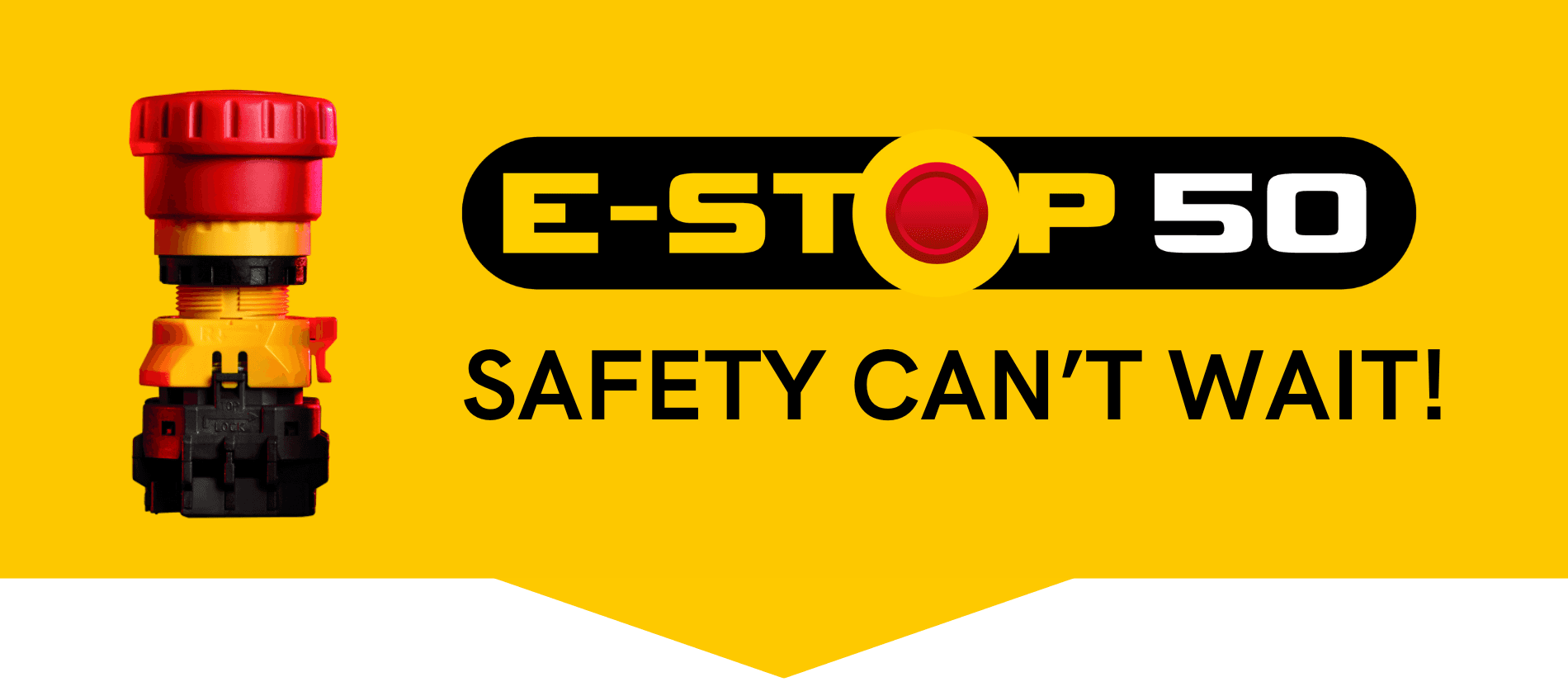 E-stop50 email-yellow-block